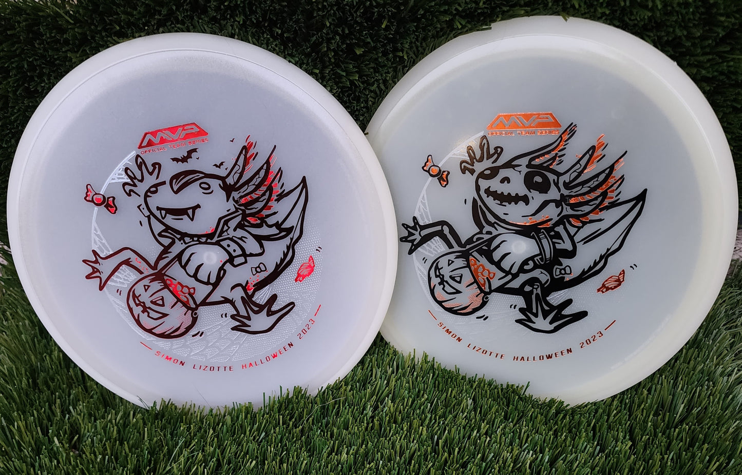 Simon "Leapin' Lizotte" Eclipse Halloween Special Edition Hex. Glow colors may vary.