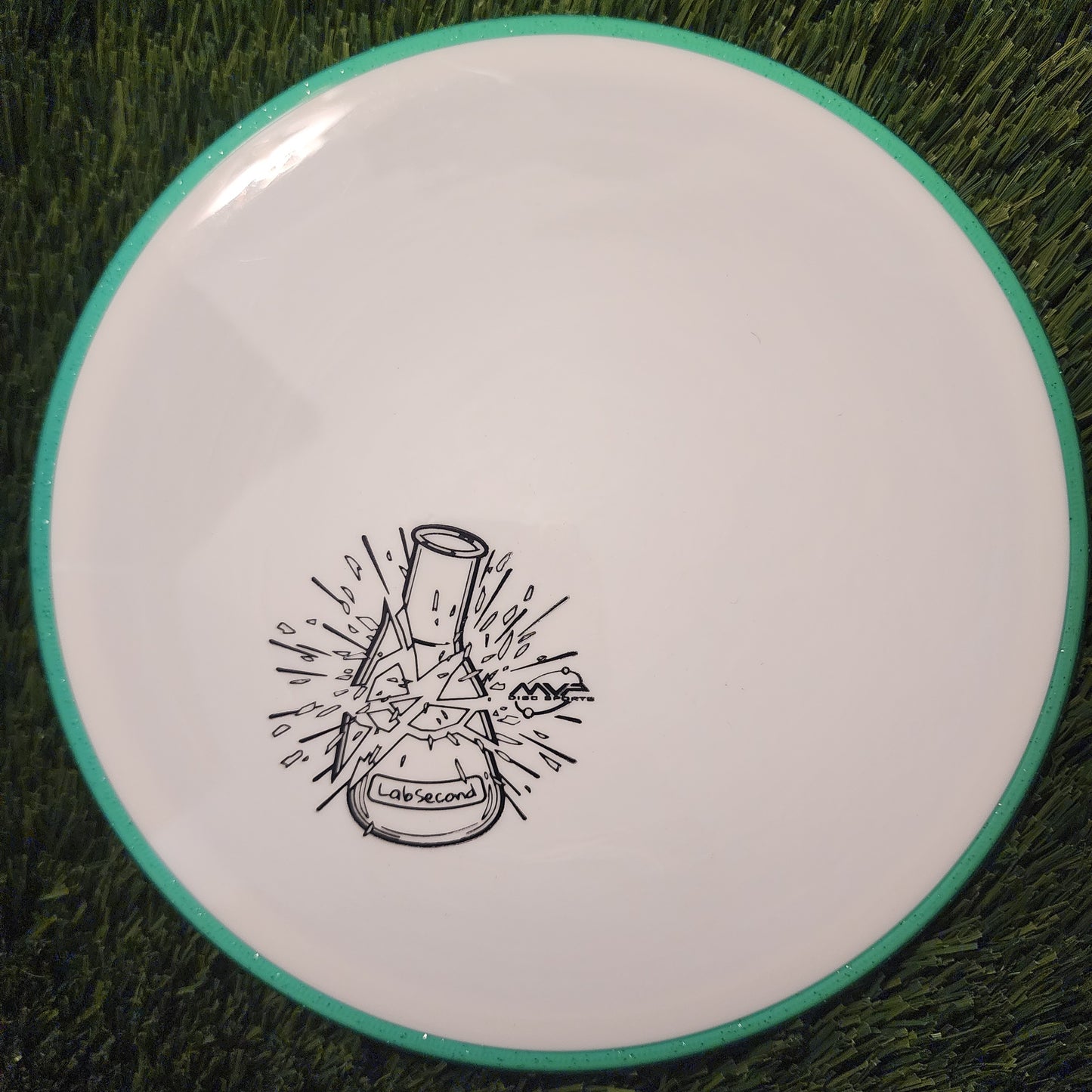 178g Lab 2nd Pyro Neutron plate / Proton Metal Flake Rim