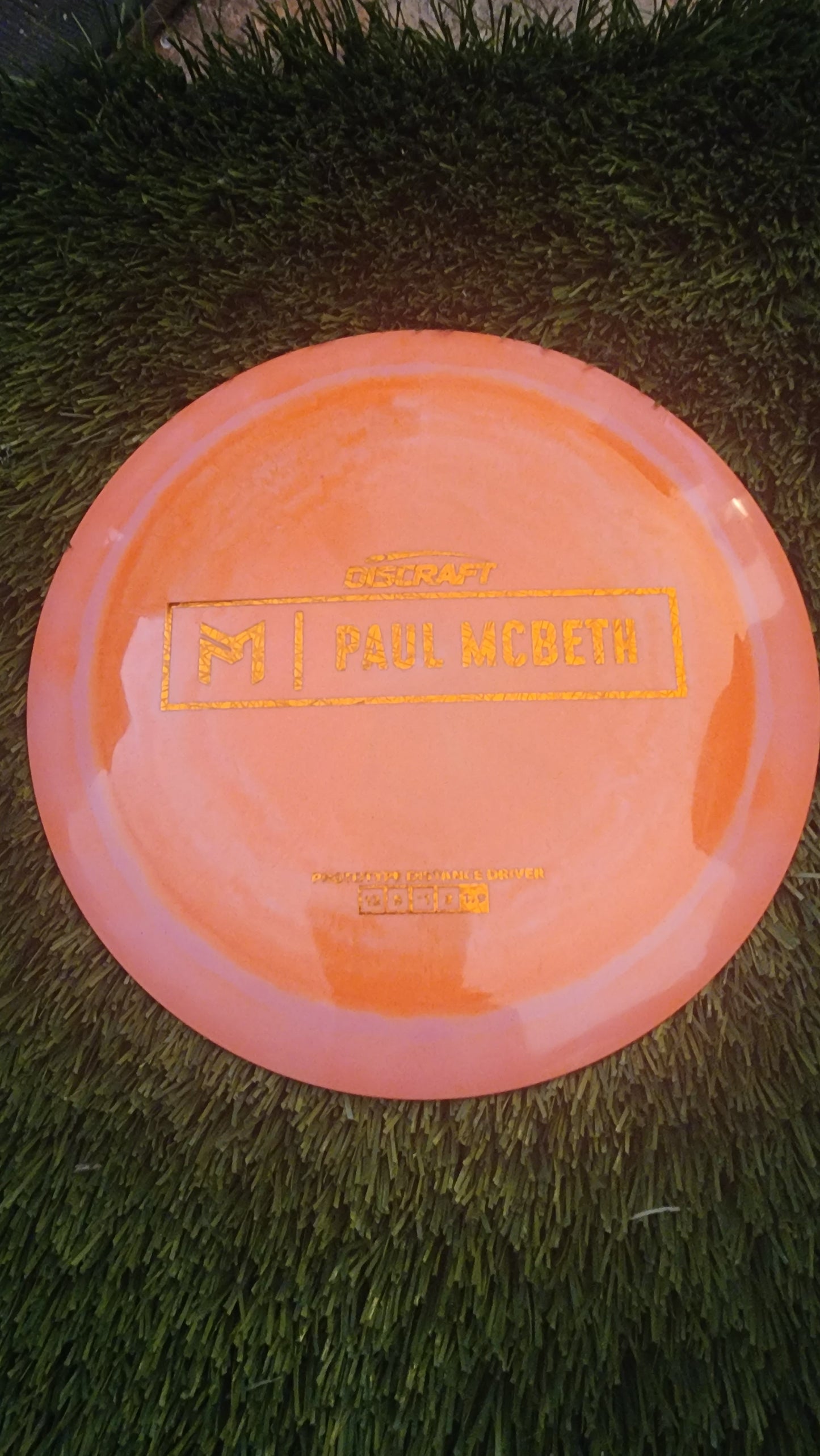 Discraft Kong Prototype Paul McBeth