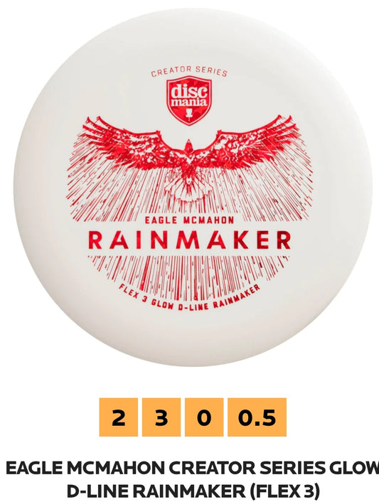 Discmania Eagle McMahon Glow Rainmaker D-Line